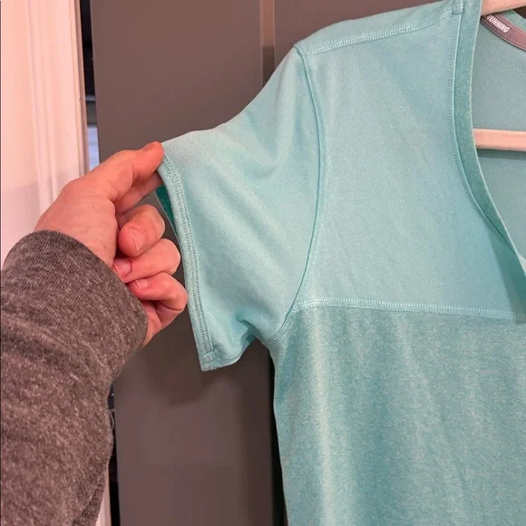 Nike Women's Teal Dri-FIT Short Sleeve Tee Size Large - Picture 3 of 5